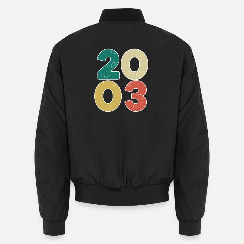 2003 - Year 2003 - Year of construction 2003 Unisex Bomber Jacket