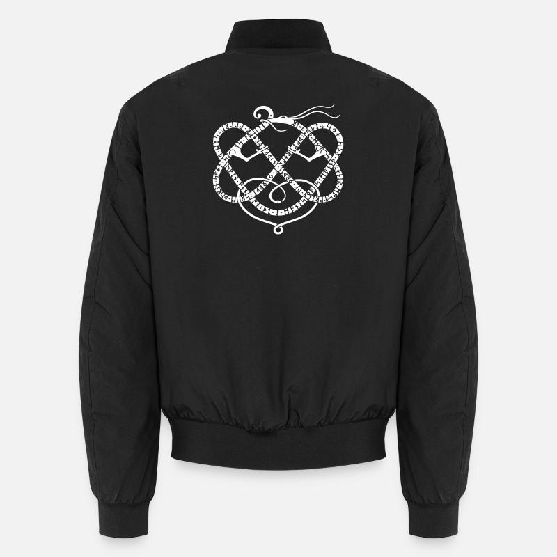Völuspá 10 - Unisex Bomberjacke - Schwarz