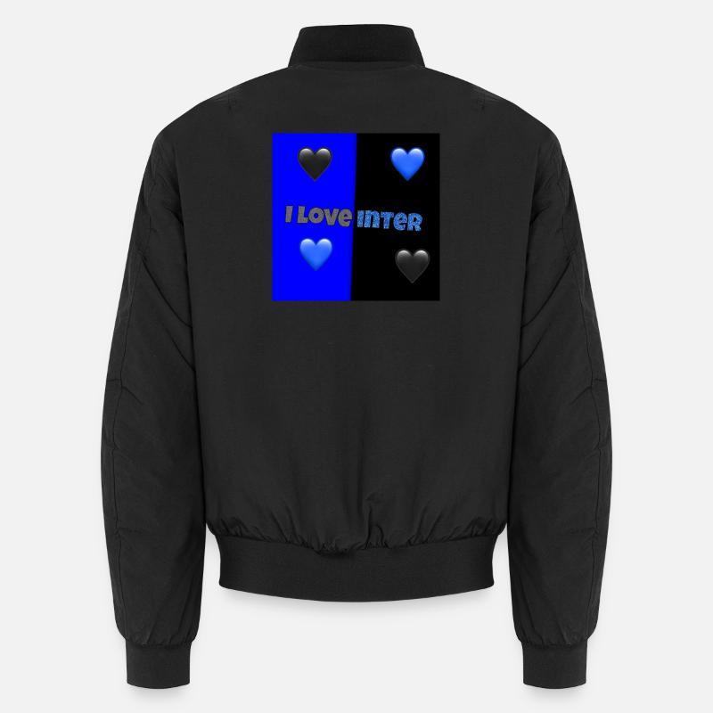 J’adore l’Inter - Bomber unisexe - noir