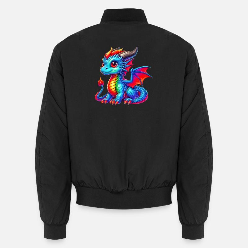 Drache Unisex Bomberjacke