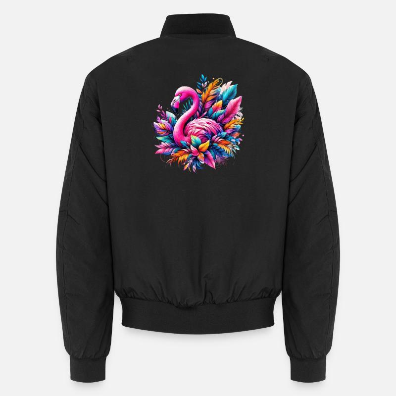 Flamingo Unisex Bomberjacke