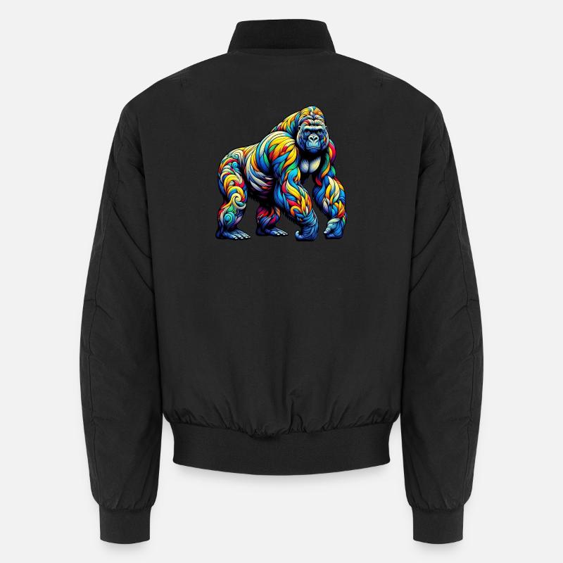 Gorilla Unisex Bomber Jacket