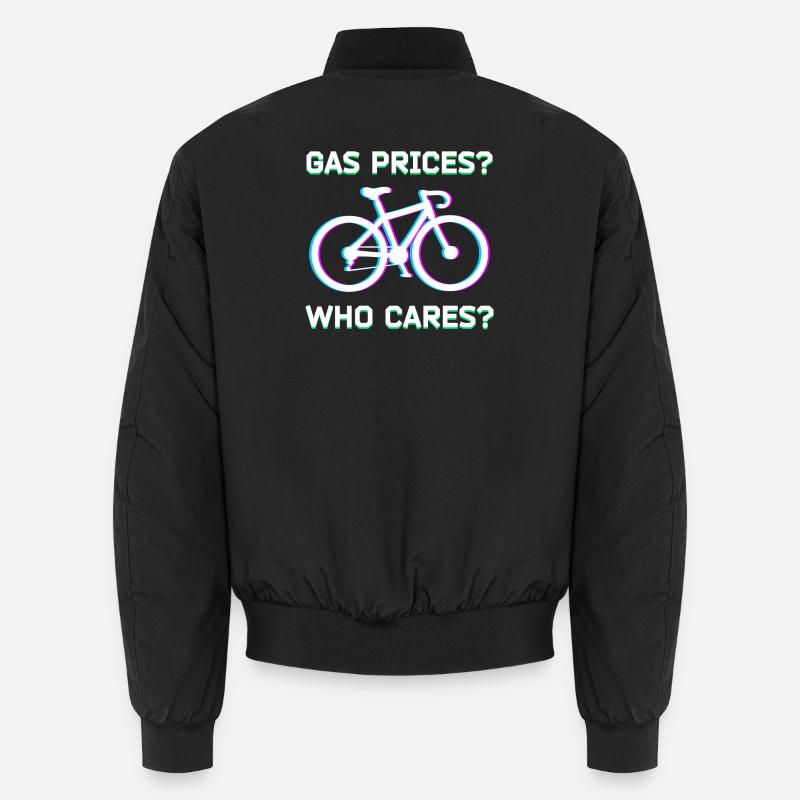 Bicycle Statement Stockage d’énergie Ravitaillement en essence Bomber unisexe