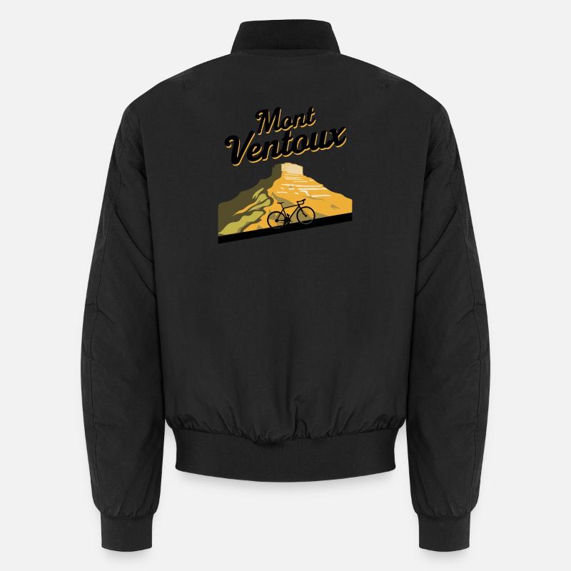 Mont Ventoux: The Ultimate Challenge for Cyclists Unisex Bomber Jacket