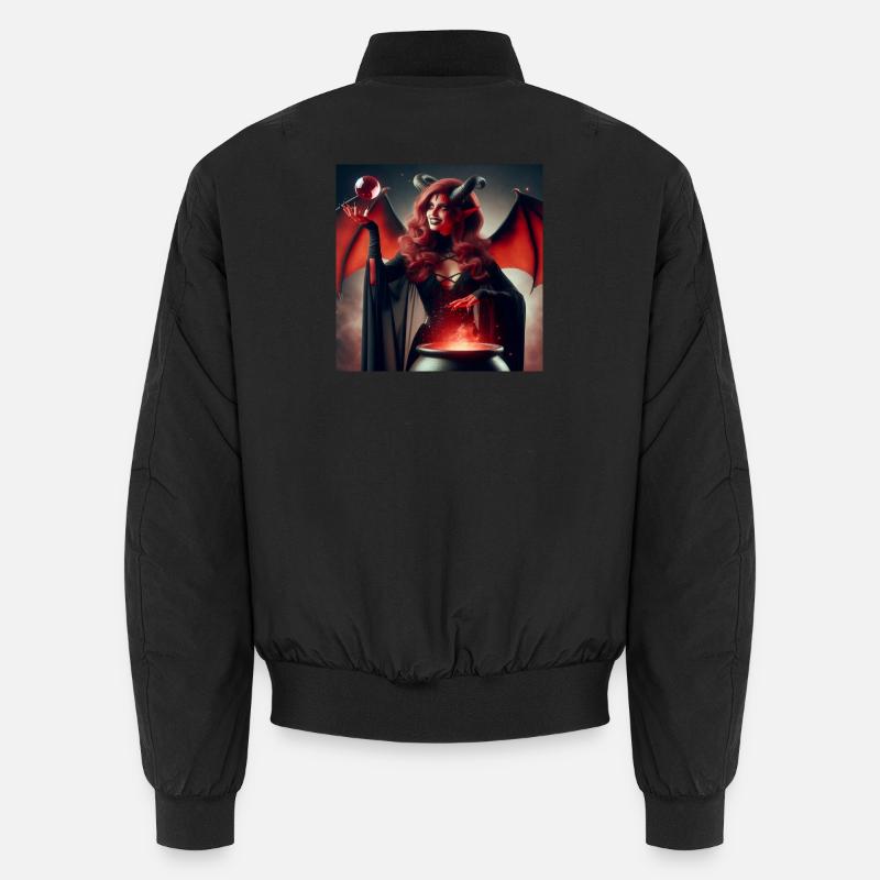 Teufelin - Unisex Bomberjacke - Schwarz