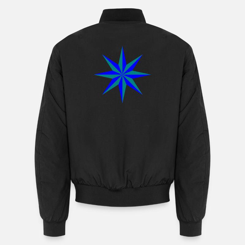 Stern breit Unisex Bomberjacke