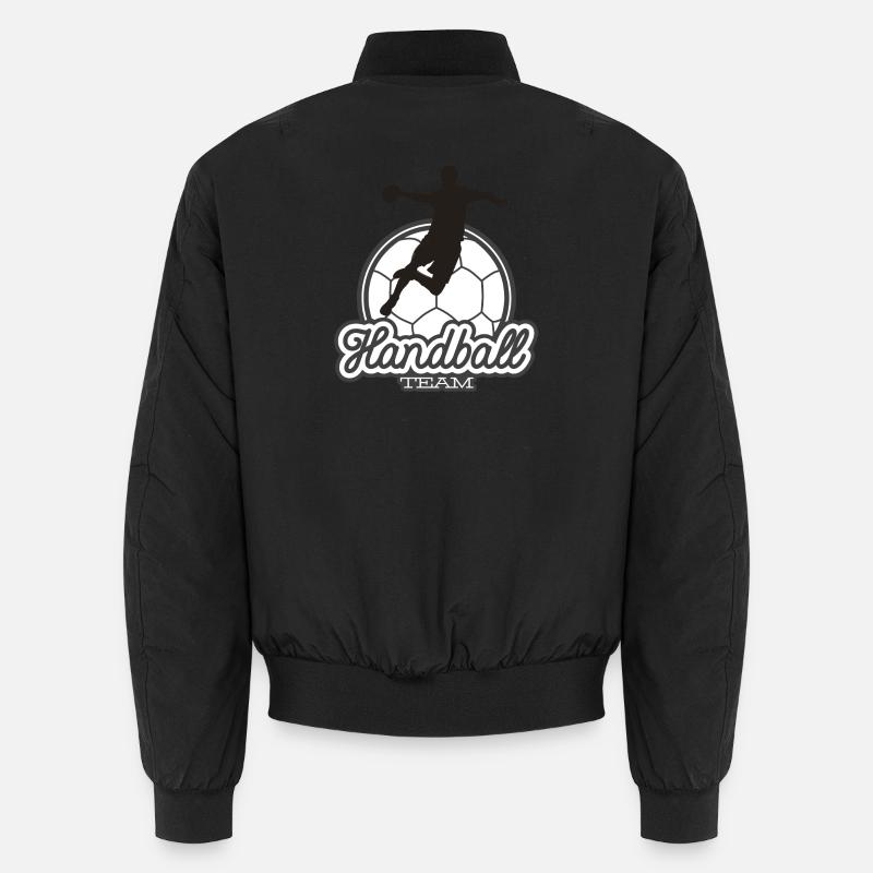 handball, handball match, handball player Unisex Bomber Jacket