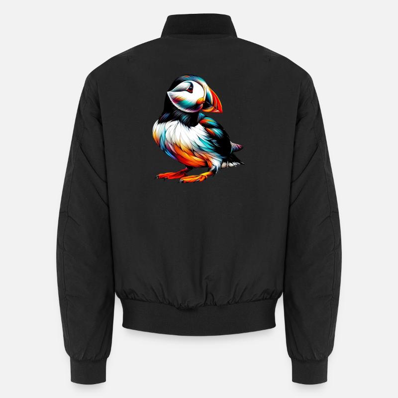 Puffin Unisex Bomber Jacket