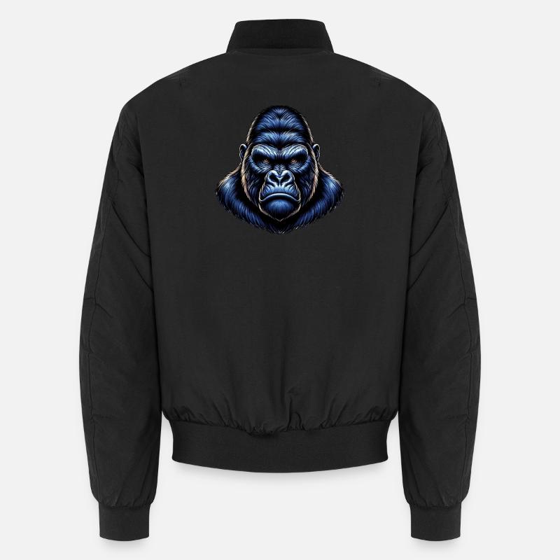 Gorilla - Unisex Bomber Jacket - black