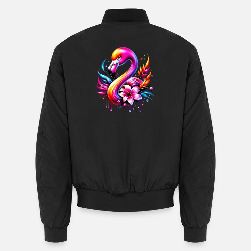 Flamingo Unisex Bomberjacke