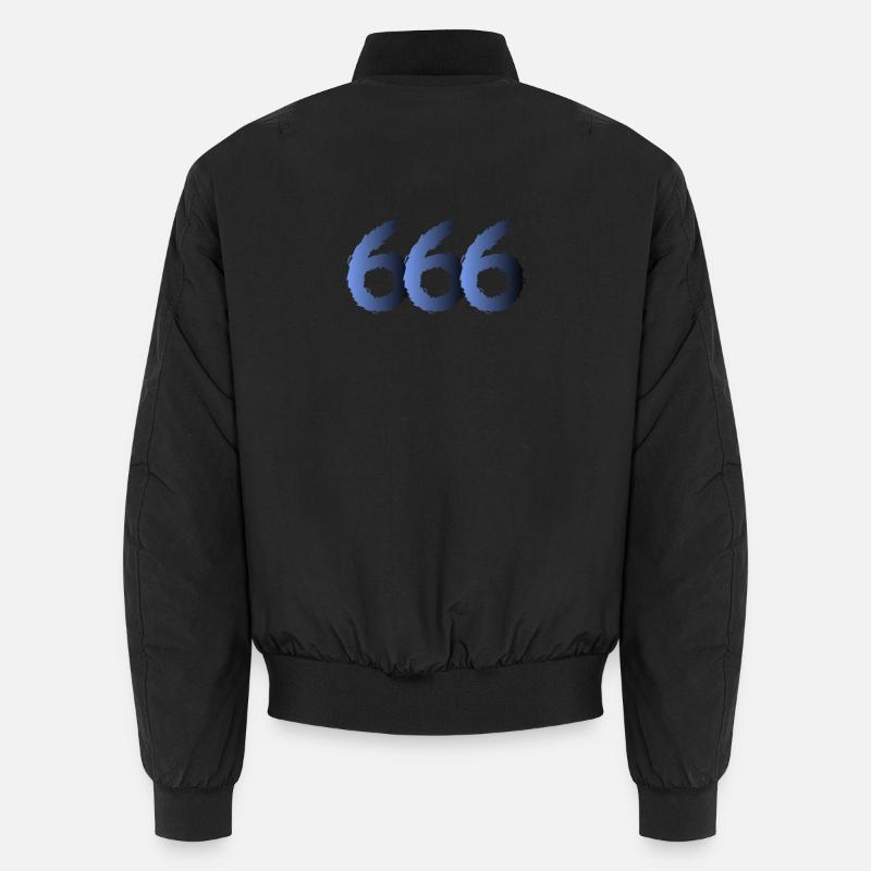 666 Satan Symbol - Teufel - Böse Unisex Bomberjacke