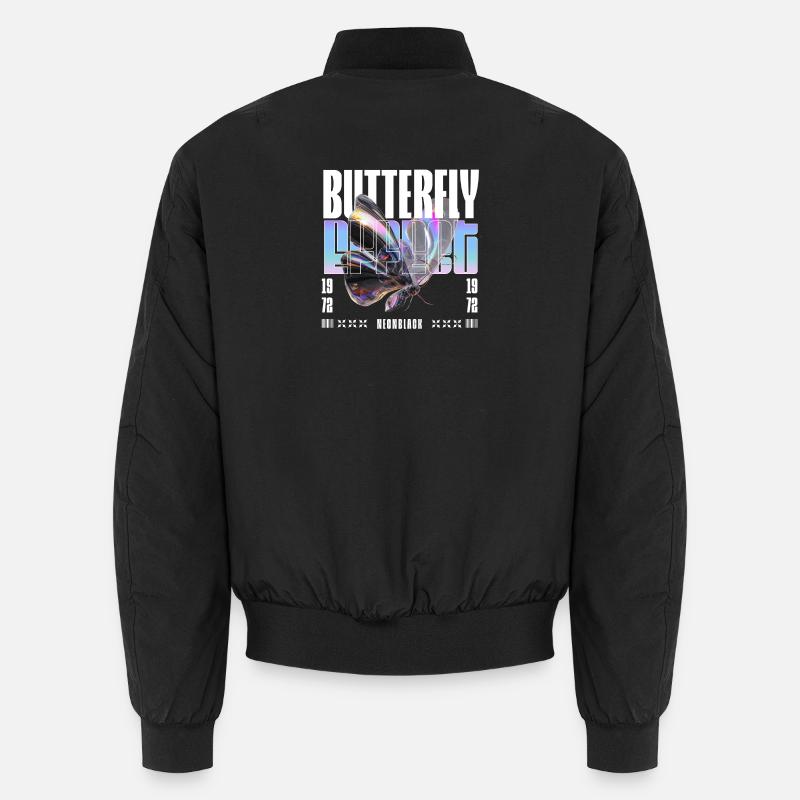 Butterfly Effect Holo - Unisex Bomberjacke - Schwarz