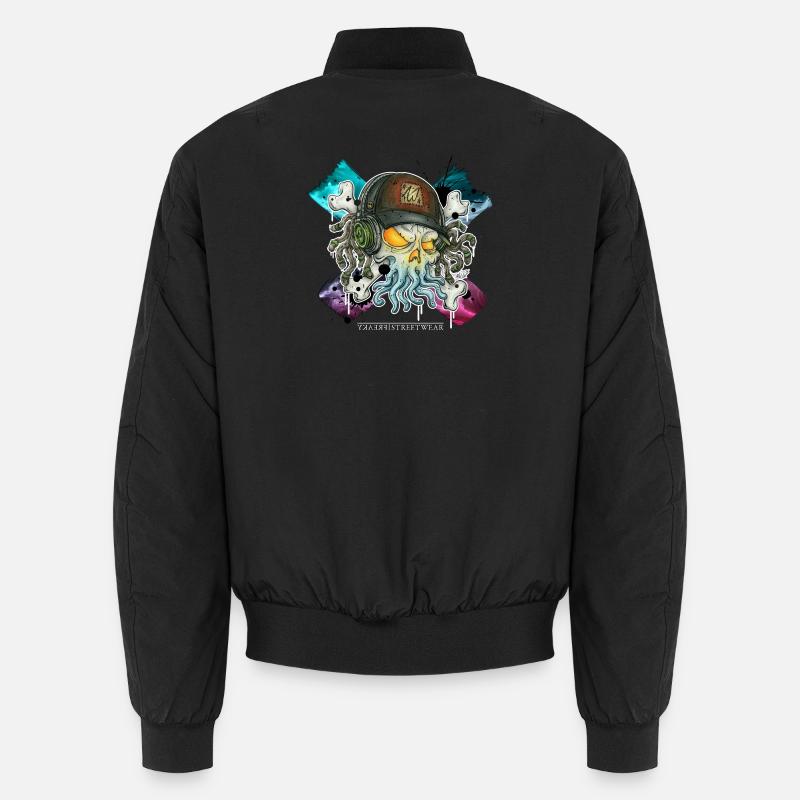 cthulhic Freakhead - Unisex Bomberjacke - Schwarz