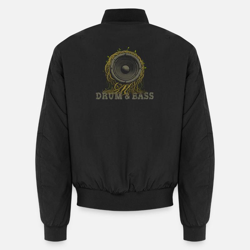 DNB Dschungelwurzeln & Steine Unisex Bomberjacke