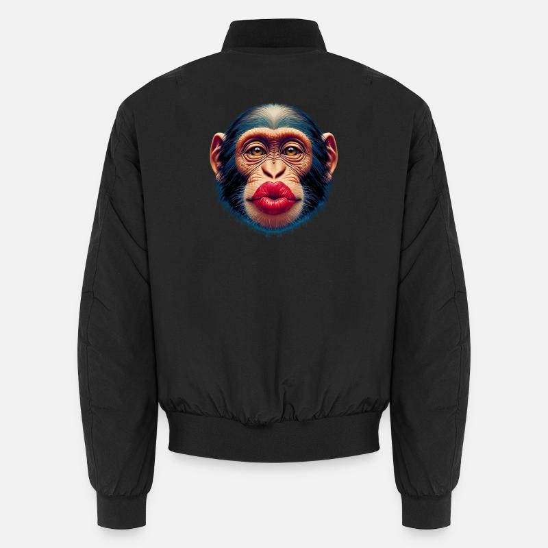 Affenkuss Unisex Bomberjacke