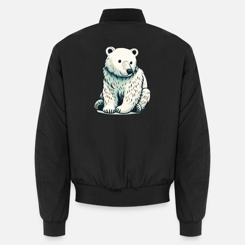 Polar bear Unisex Bomber Jacket