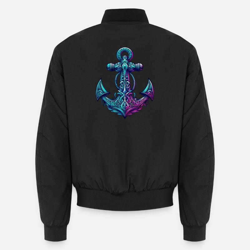 An Anchor Unisex Bomber Jacket