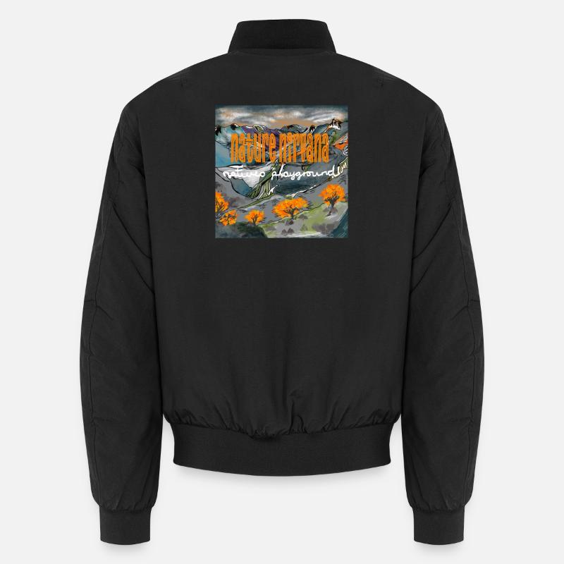DAS NIRWANA DER NATUR Unisex Bomberjacke