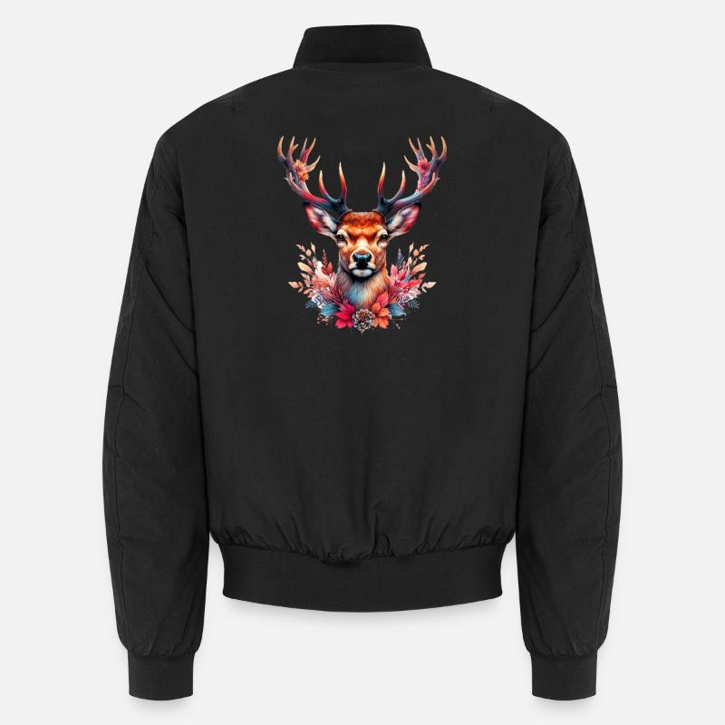 Cerf Bomber unisexe