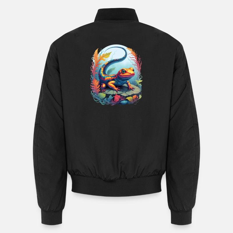 Salamander Unterwasser Unisex Bomberjacke