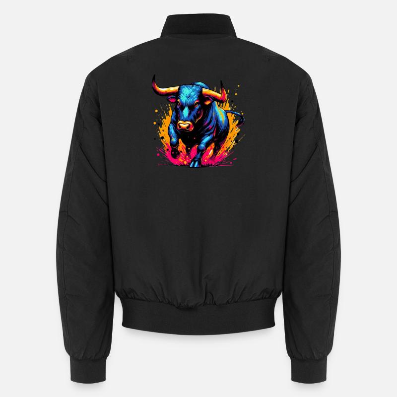 Bull Unisex Bomber Jacket