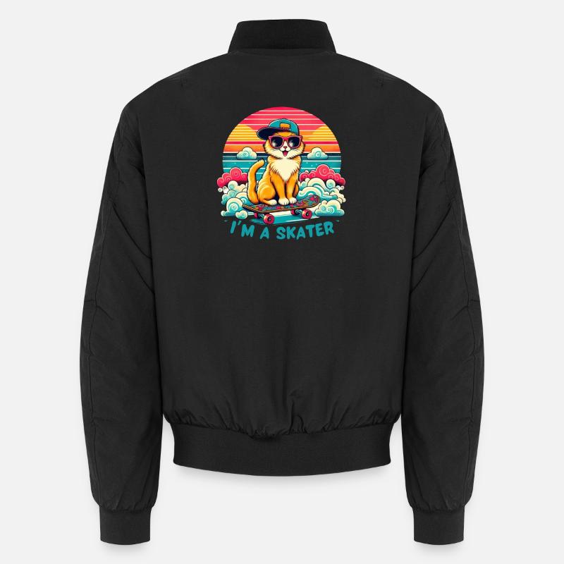 Je suis un patineur Bomber unisexe