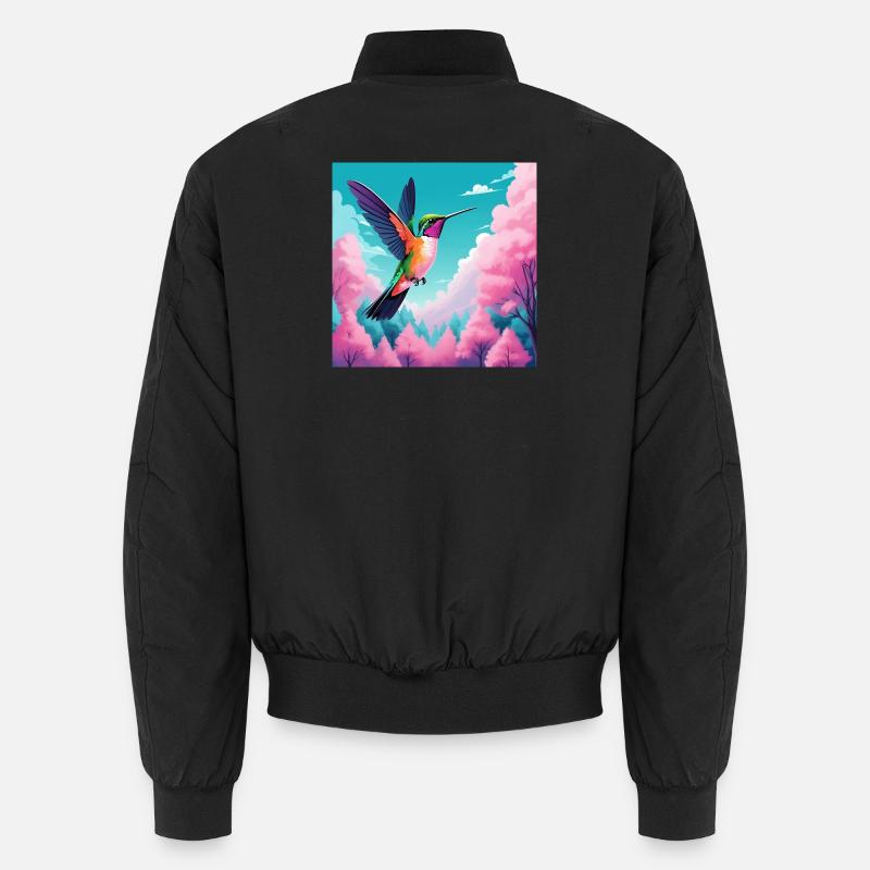 Hummingbird Unisex Bomber Jacket