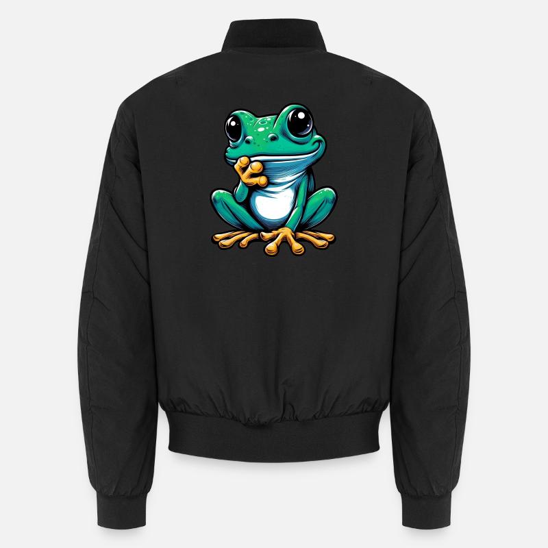 Frosch Unisex Bomberjacke