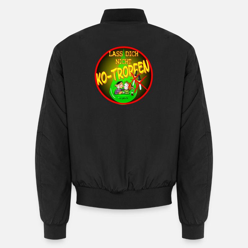 KO Tropfen Unisex Bomberjacke