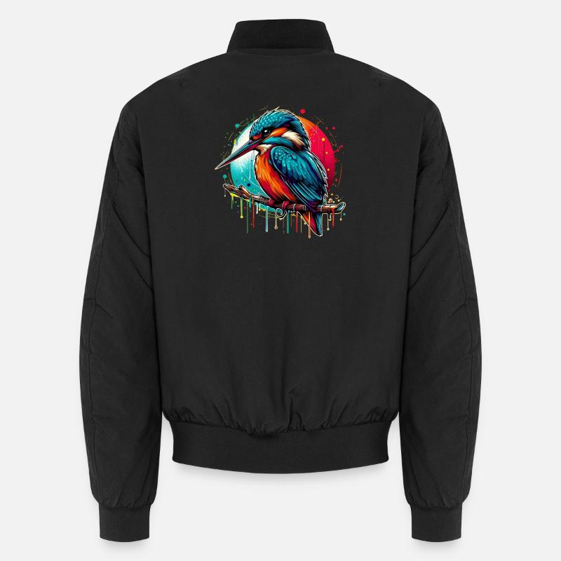 Kingfisher Unisex Bomber Jacket