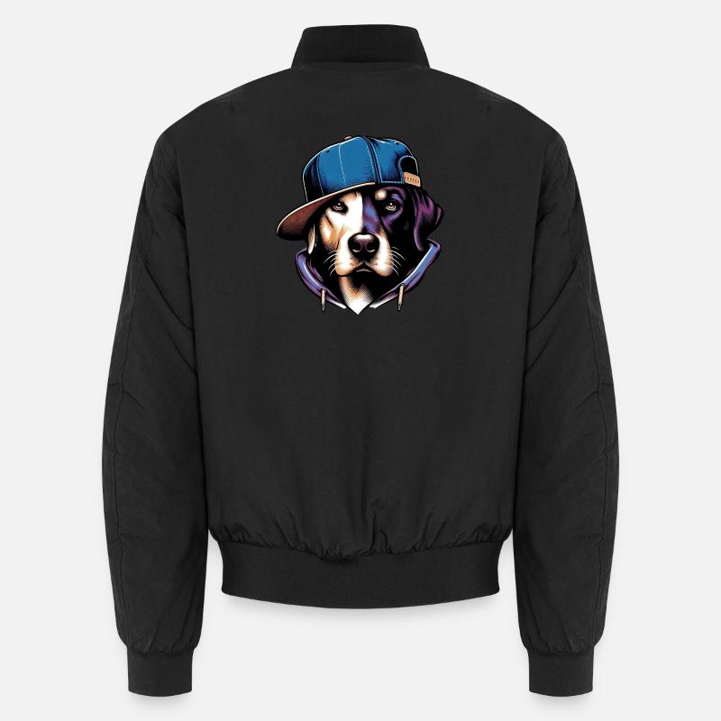 Hund Unisex Bomberjacke