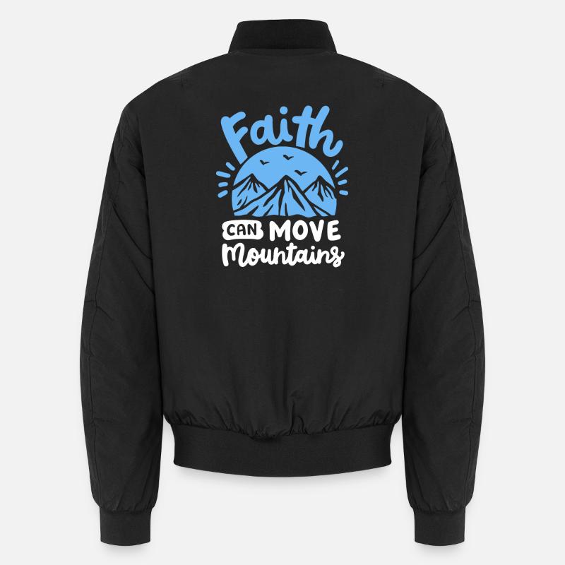 Christlich Glaube Religiös - Unisex Bomberjacke - Schwarz