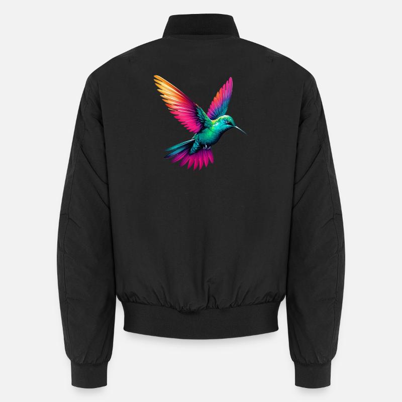 Hummingbird Unisex Bomber Jacket