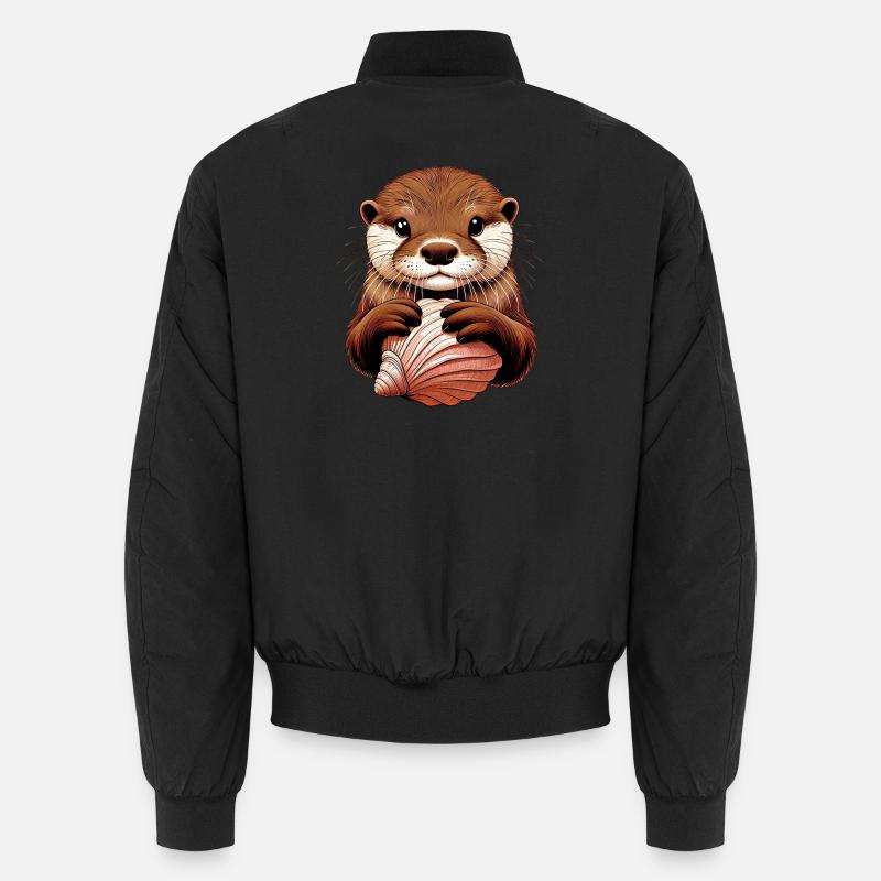 Otter Unisex Bomber Jacket