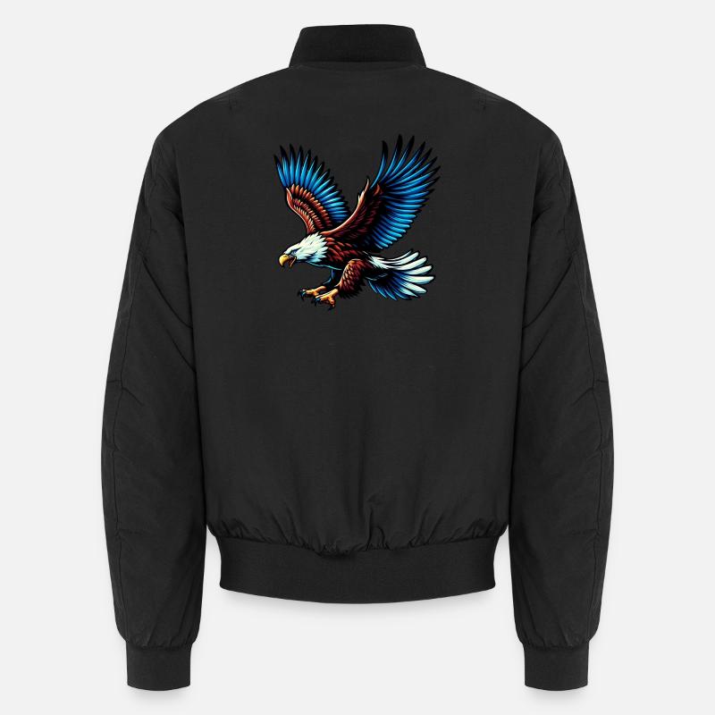 Eagle Unisex Bomber Jacket