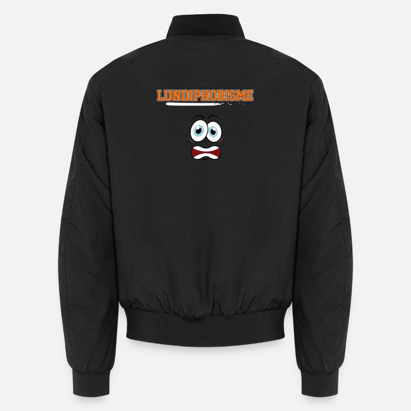 Lundiphobisme - Bomber unisexe - noir