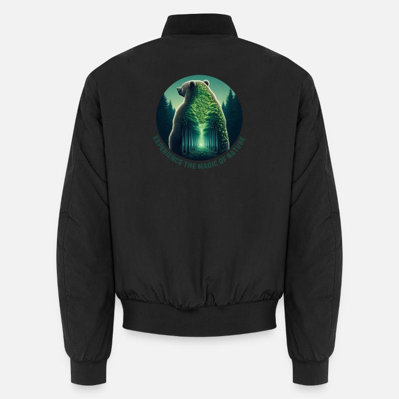 Ours - Bomber unisexe - noir