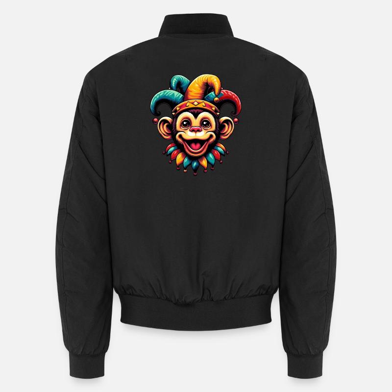 Monkey Jester Unisex Bomber Jacket