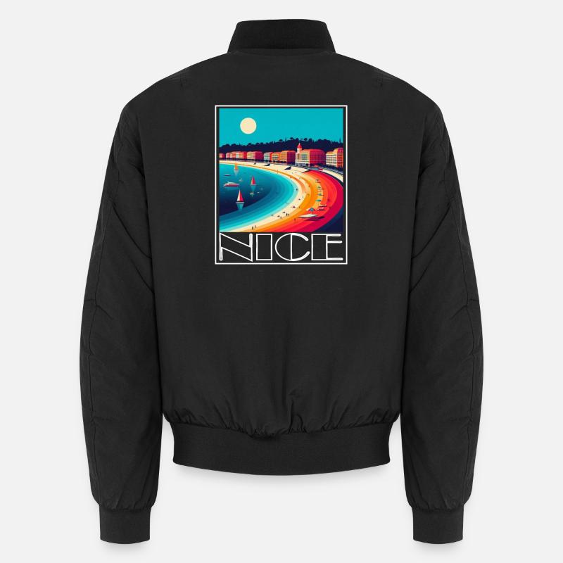 NICE - Unisex Bomber Jacket - black