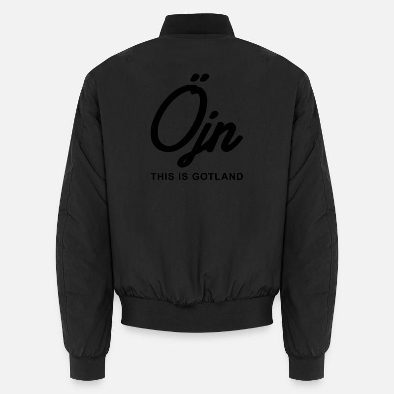 Das ist Gotland - Öjn Unisex Bomberjacke