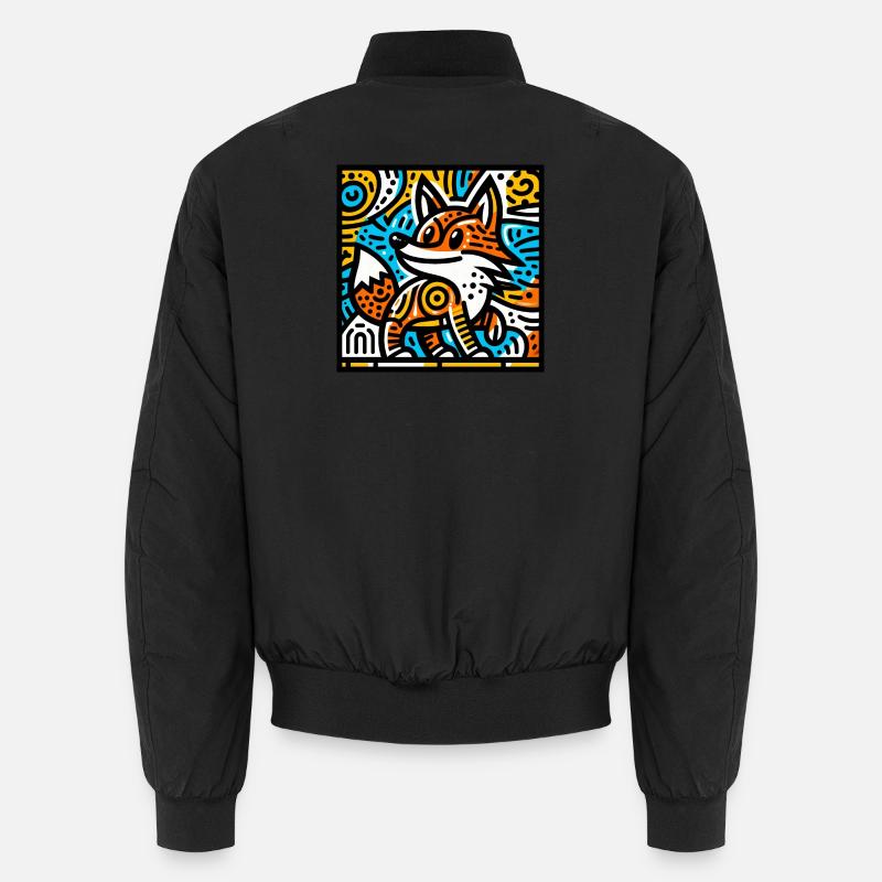 Fox Unisex Bomber Jacket