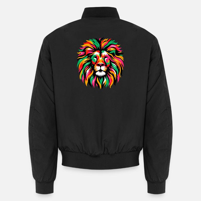 Lion Bomber unisexe