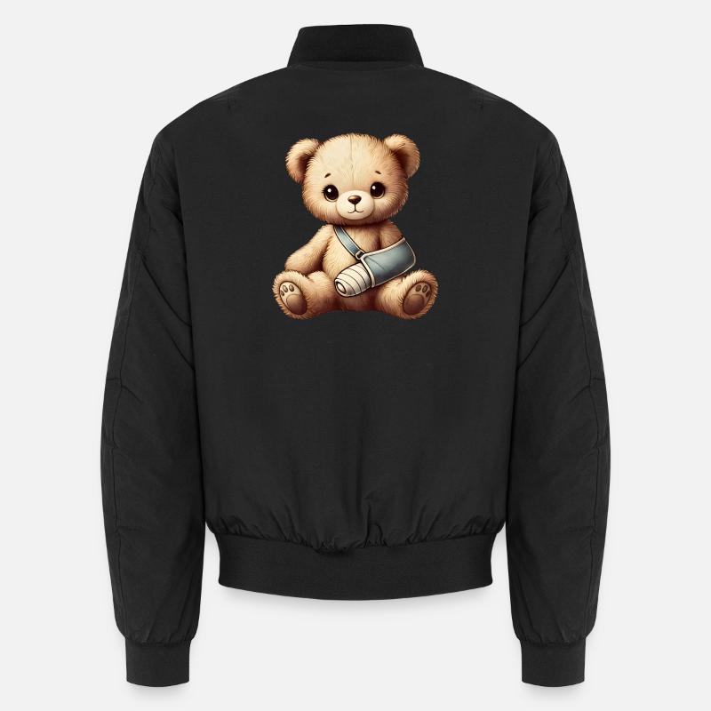 Ours en peluche réconfortant comme doudou Bomber unisexe