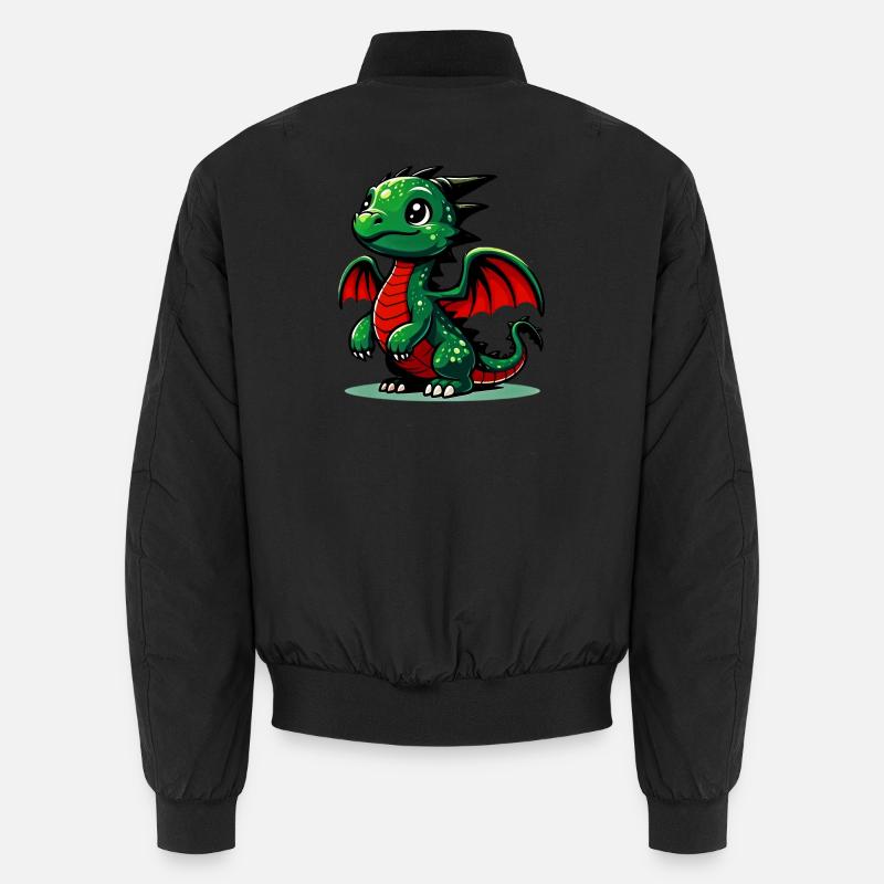 Drachen Unisex Bomberjacke