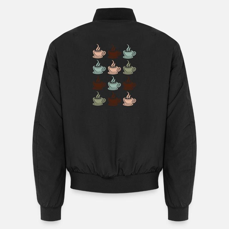 Kaffee Unisex Bomberjacke