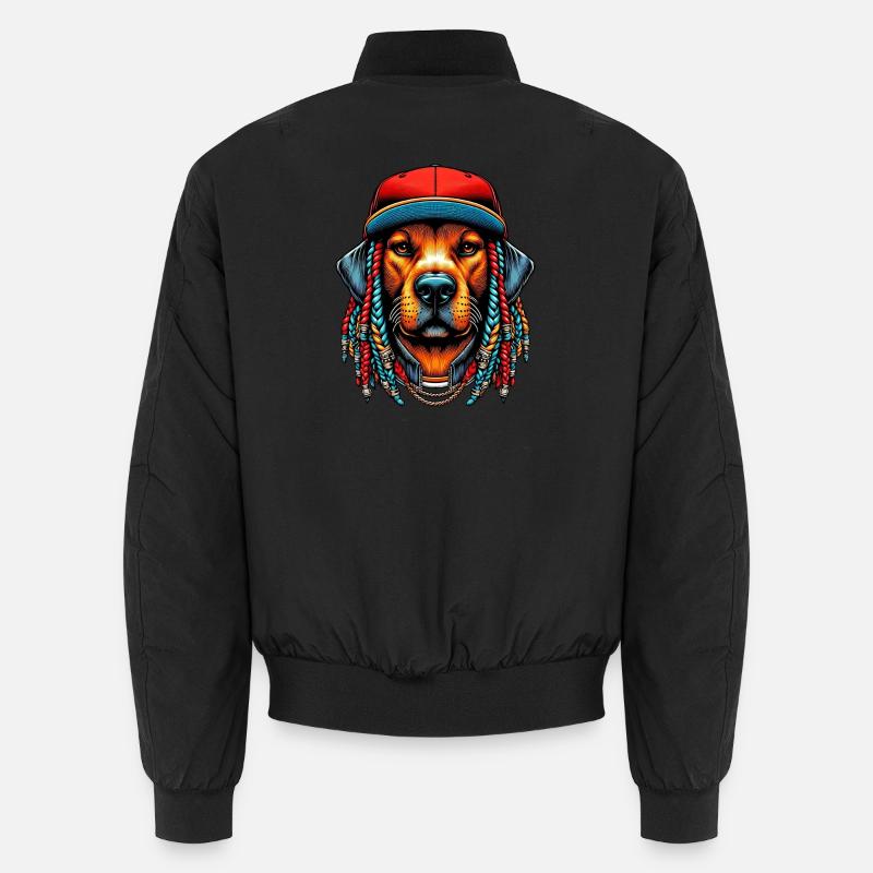 Dog Unisex Bomber Jacket