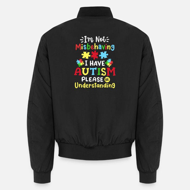 Autismus Bewusstsein Autistisch Unisex Bomberjacke
