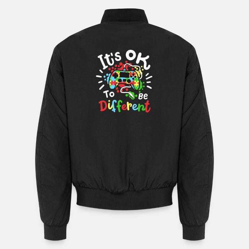Autismus Bewusstsein Unisex Bomberjacke