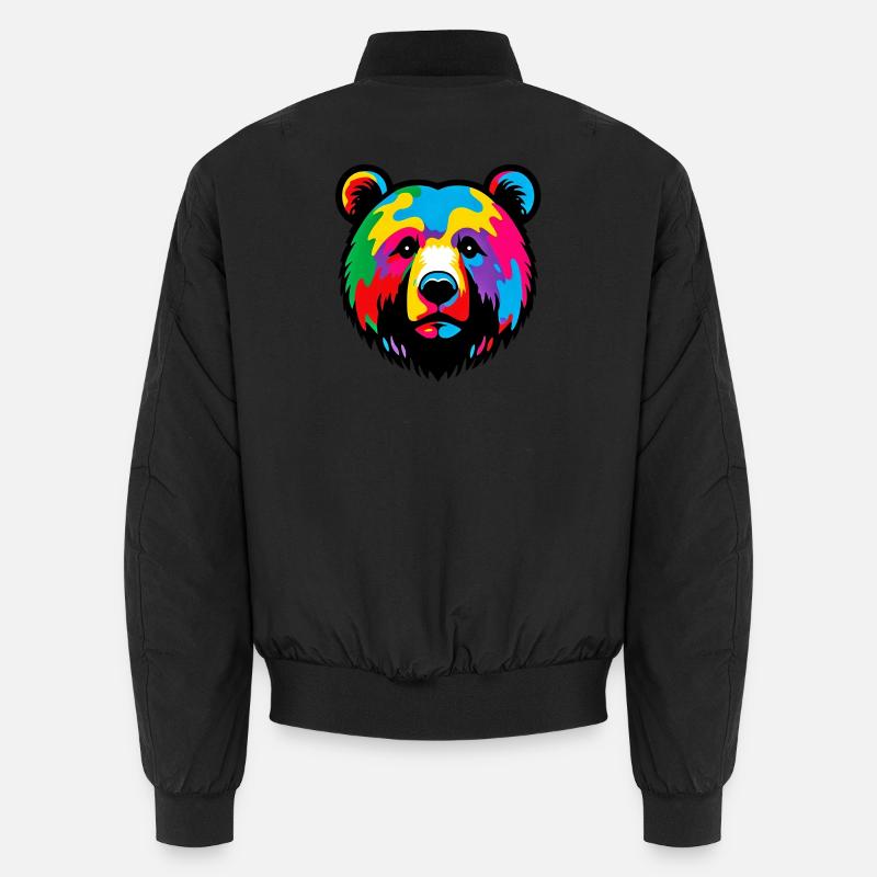 Bär Unisex Bomberjacke