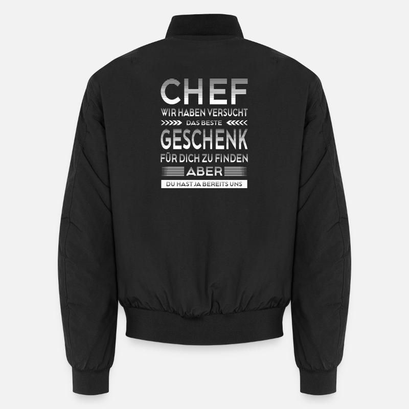 Chef Abschied Geschenke Abschiedsgeschenk Unisex Bomberjacke